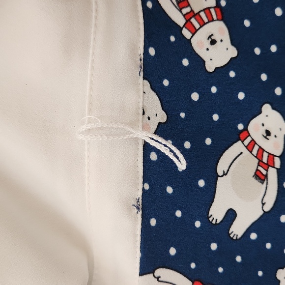 Modcloth Positive First Impressions Polar Bear Blouse Size 1X - Picture 4 of 14